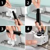 GUUZI Pack of 45 Replacement Cutting Blades 30° Thin Media