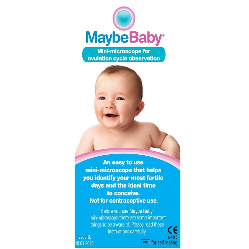 Maybe Baby Saliva Ovulation Test Fertility Microscope Testing Kit