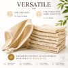 April Angels Toallita Sisal 100 Natural Exfoliación Suave Una Piel