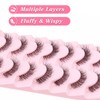 Parriparri Eyelashes, Cat Eye, Fluffy Artificial Eyelashes, Cateye Clear Band,