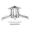 HDBUBALUS Motorcycle Chrome Tappet/Lifter Block Accent Cover Fit for Harley