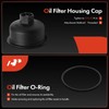A-Premium Engine Oil Filter Housing Adapter Assembly [with Gasket Kit]