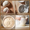 6 Packs Oval Banneton Cloth Liner for Bread Sourdough Proofing
