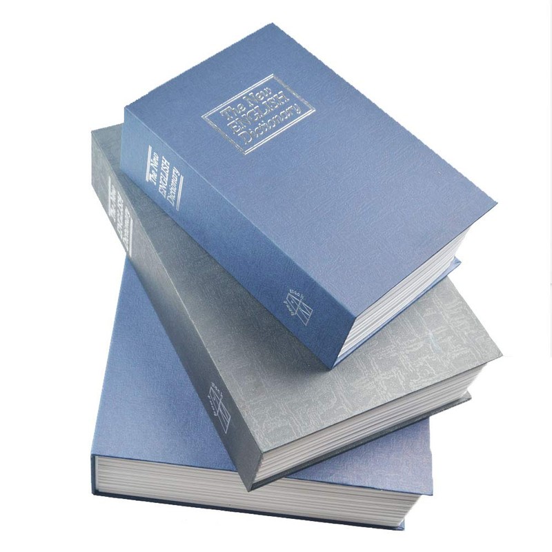 Book Safe with Combination Lock Dictionary Diversion Money Box, Portable