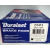 Duralast D1412 Friction Ceramic Semi-metallic Brake Pads - Fits: Volvo