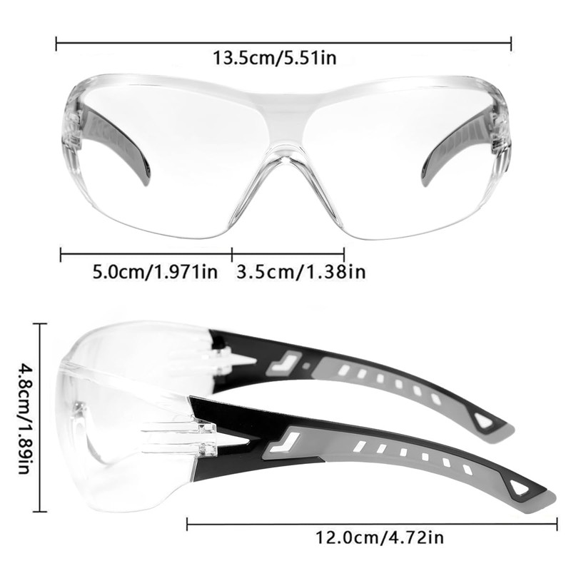 PAERDE HM11 Safety Glasses, Work Dustproof Goggles, Pollen, Dustproof, Protective