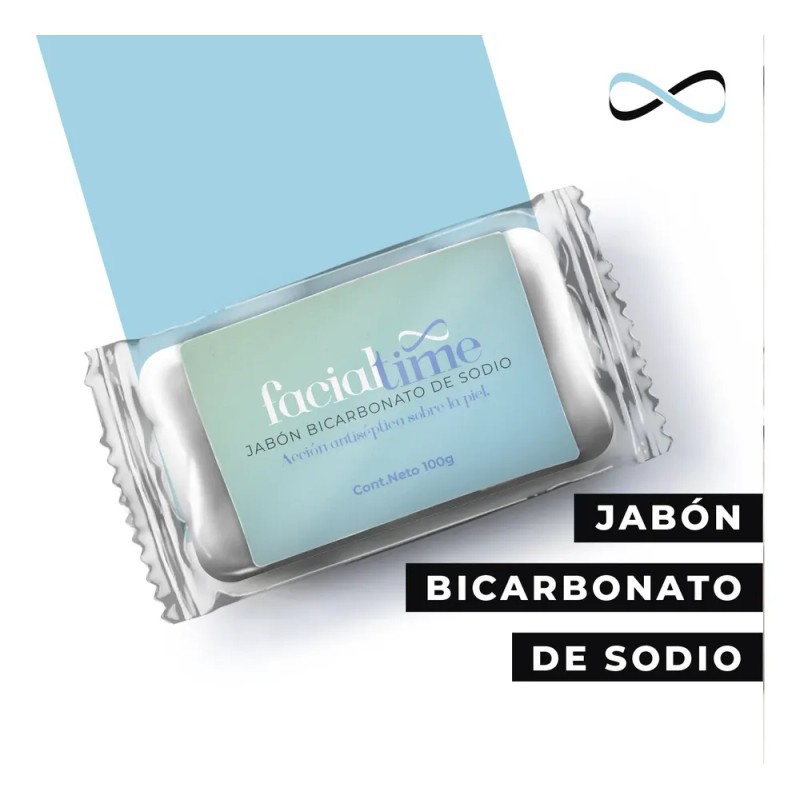 Jabón De Bicarbonato De Sodio Lote 5 Piezas De 100g