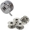6PCS Sewing Machine Bobbin Case Set Stainless Steel Bobbin Case