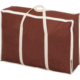 Astro 180-11 Feather Duvet Storage Bag, Brown, Single Size, Breathable Non-woven Fabric, Vertical Storage Bag, Storage Case, with Handle, for Moving and Transport