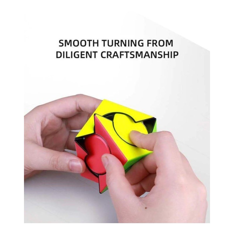 Kancharo Six Spot Cube (Comes with Convenient Storage Pouch) (Black)