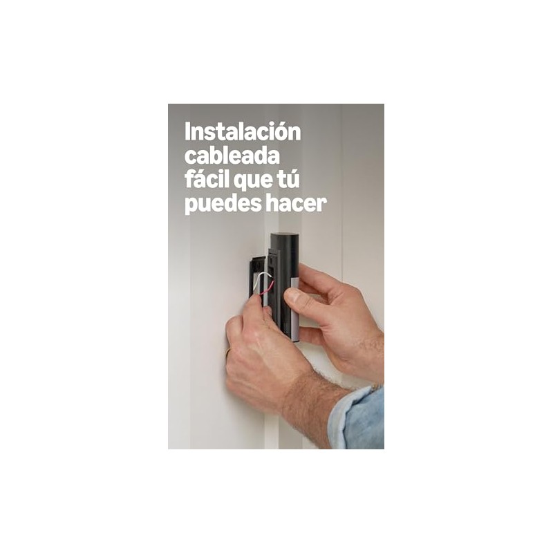 Videotimbre cableado 2K Ring Plus (último modelo): Retinal 2K con