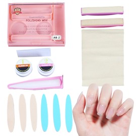Japanese Manicure Kit,Nail Conditioner Luster Buffer - Strengthener Professional Versatile Tools for Travel Girls Women Home Beauty Adults Fashion Restore