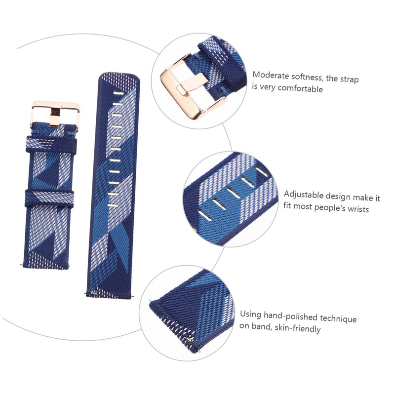 Outanaya Watch 46mm Band Gear S3 22mm Watch Strap Premium