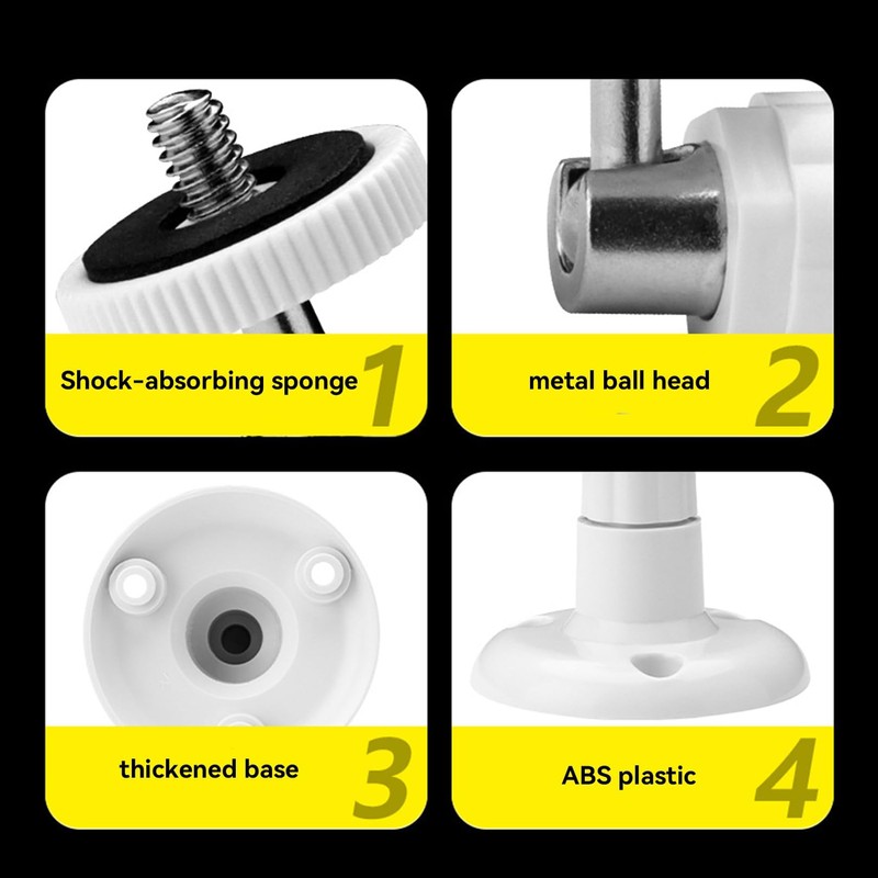 2 Pcs Ring Camera Mount,Compatible With Universal 360° Adjustable Ring