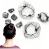 Red de Pelo Tejida, 100 piezas Redes Invisibles para Cabello,
