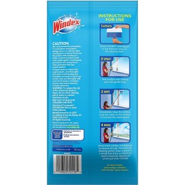 Windex Glass Clean Pad, 2 Count (Pack of 1)