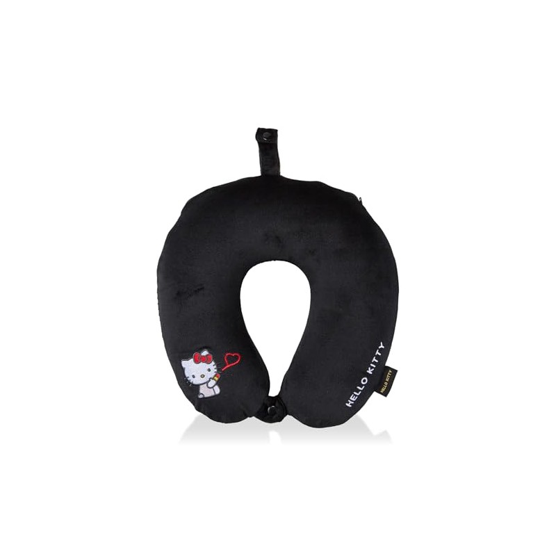 Sifle SA13 Black Heart Travel Travel Pillow Sanrio Characters, SA13.