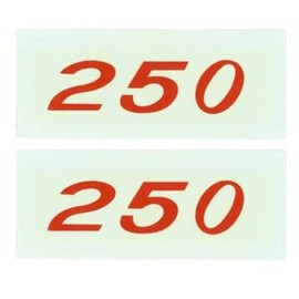 1957-1959 Corvette Decal Kit Valve Cover 250 H.P. With Fuel Injection Part # 3751066