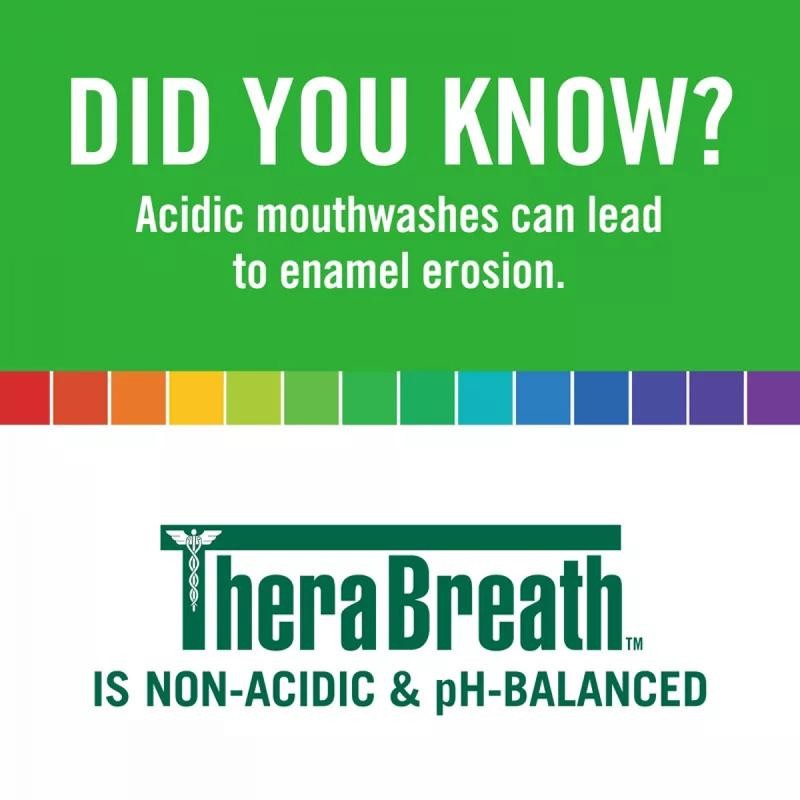 TheraBreath Fresh Breath Mouthwash - Mild Mint Oral - Size: