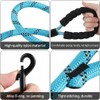 Double Handle Dog Leash 6FT Reflective Rope Lead with Two
