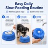 Slow Feeder Dog Bowl for Wet Food - Non-Slip Ball-Shaped