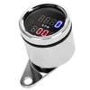 DC 12V Universal Motorcycle Tachometer Time Clock Gauge LED Digital