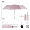 Travel Umbrella for Rain and UV Sun Protection, Folding Car