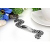 JewelryWe Stainless Steel Womens True Love ID Bracelet, Valentines Day