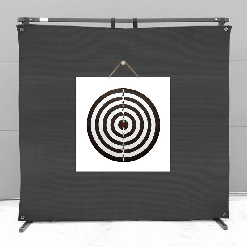 Aoneky 2mm Black Archery Backstop (Black, 5x10ft)