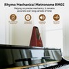 Mechanical Metronome for Piano, Guitar & Drums, Upgraded Movement, 40-208