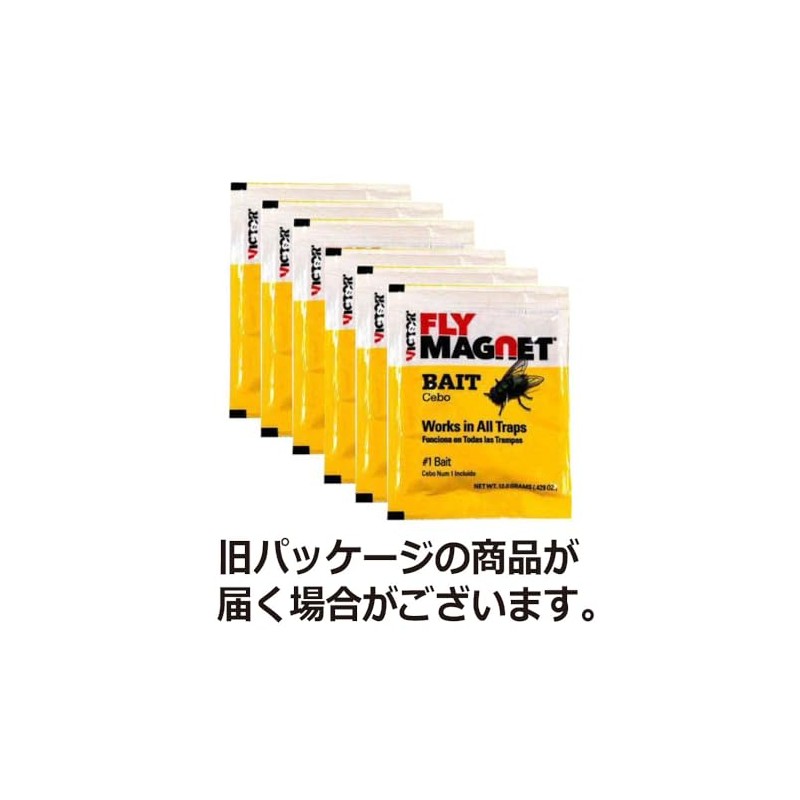 Woodstream Fly Magnet Bait 0.2 oz (6 g) x 6