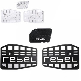 TDZ 𝟐𝟎𝟏𝟕-𝟐𝟎𝟐𝟒 Black Rider Floorboards Wide Foot Pegs Pedals + Brake pedal for Honda Rebel CMX 300 500