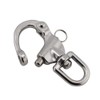 Swivel Eye Snap Shackle 316 Stainless Steel Quick Release Swivel
