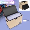 YNSZAS Collection Comic Book Storage Box 15.8" X 7.8" X
