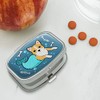 Merdog Mermaid Dog Rectangle Pill Case Trinket Gift Box
