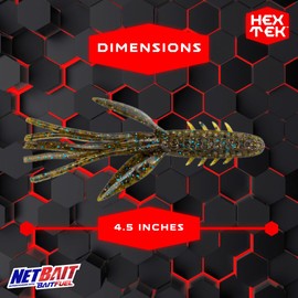 NetBait HexTek Supercharged with BAITFUEL 4.5'' Big Boar - Tilapia Magic