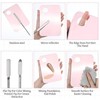 Korean Makeup Spatula Palette Set, Compact Lightweight Accessory for Travel