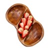 Darthome Teak Root Antipasti Platter Hand Carved Rustic Wood Oval