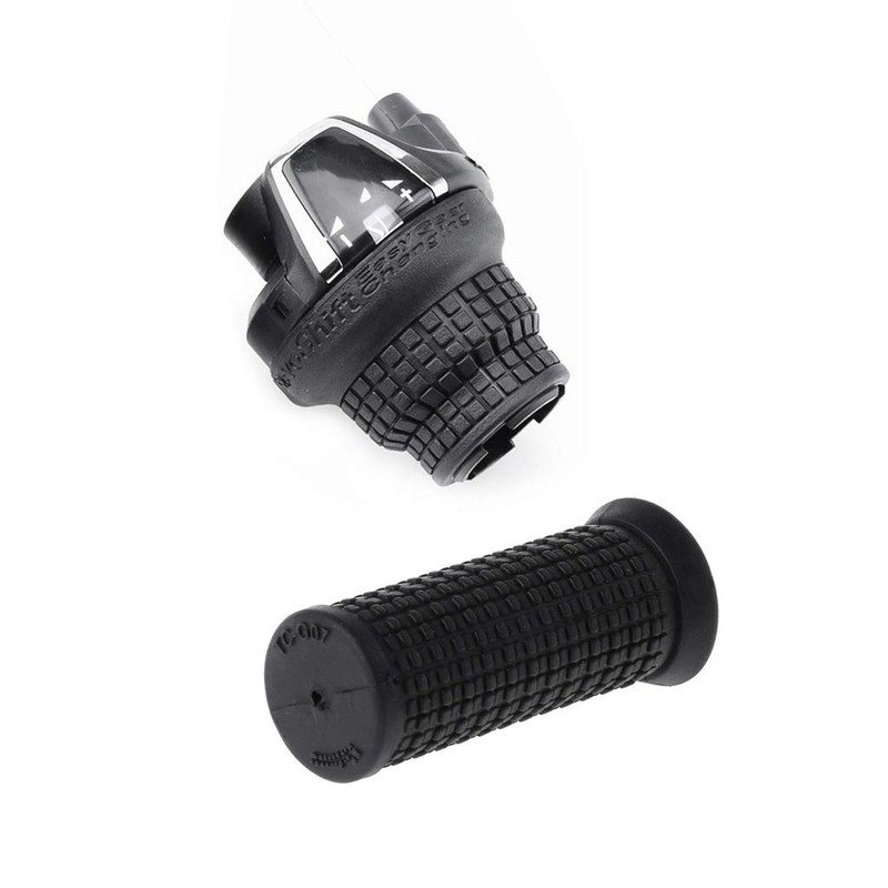 Celan 2 x Short Grip Rubber Non Slip Bike Grips