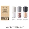 Kawasaki Synthetic Resin Ceramic Spice Mill Pepper Gray
