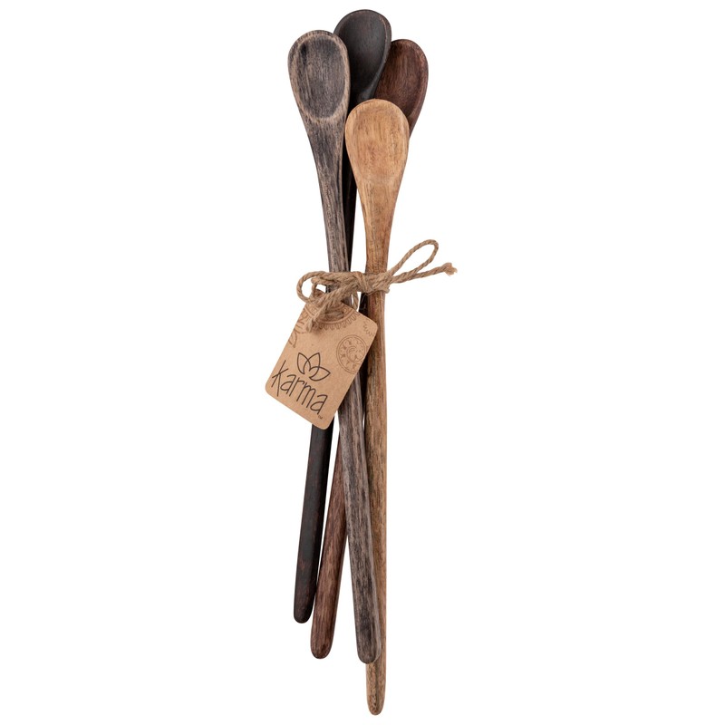 Karma Long Handle Tasting Spoons Set for Cooking - Kitchen