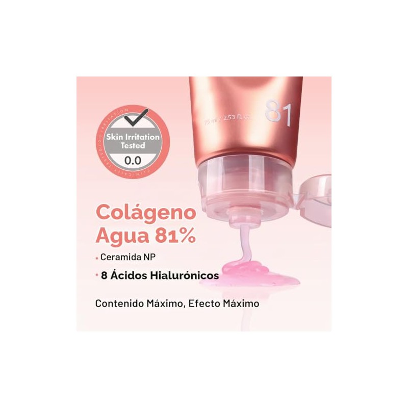 Tosowoong Máscara Colágeno Envolver Durante Noche Facial Reafirmar Piel Brillante