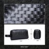 GRACTAKE Second Bag, Men's Leather, Synthetic Leather, Clutch Bag, Braided,