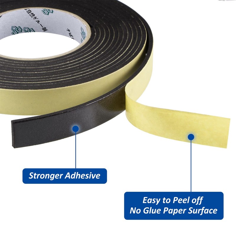 Car Speaker Sealing Foam Grip Tape - 33 Ft Soundproofing