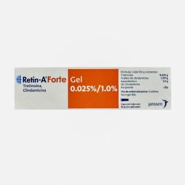 Gel Antiacné Retin-A Forte Janssen Día/Noche 30g Libre Parabenos
