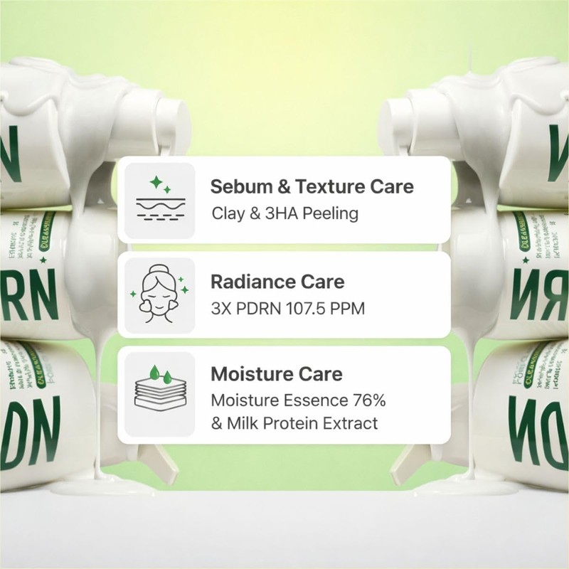 Make Prem PDRN Pore Clean Cleansing Milk, 3.4 fl oz