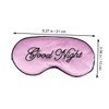 IWOWHERO Silk Eye Mask for Sleeping Eyeshade Blindfold for Men