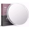 Unbranded Magnifying Mirror with 3 Suction Cups 10X 9 Inch