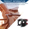 Hihaha Bike Stem/Short Handlebar Adjustable Stem/for Bike/ 1Pcs Red Black