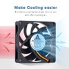 GDSTIME 12V 70mm Computer Fan 70 x 15mm PC Cooling
